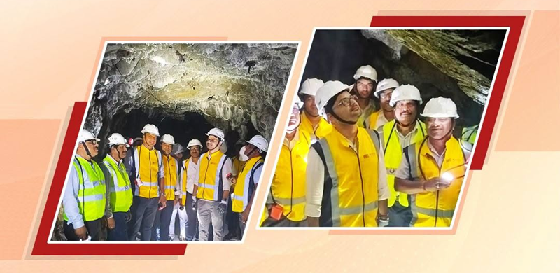 OMC MD visits Bangur underground mine